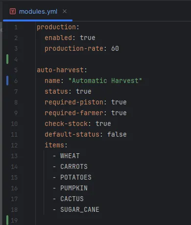 Auto Harvest Module