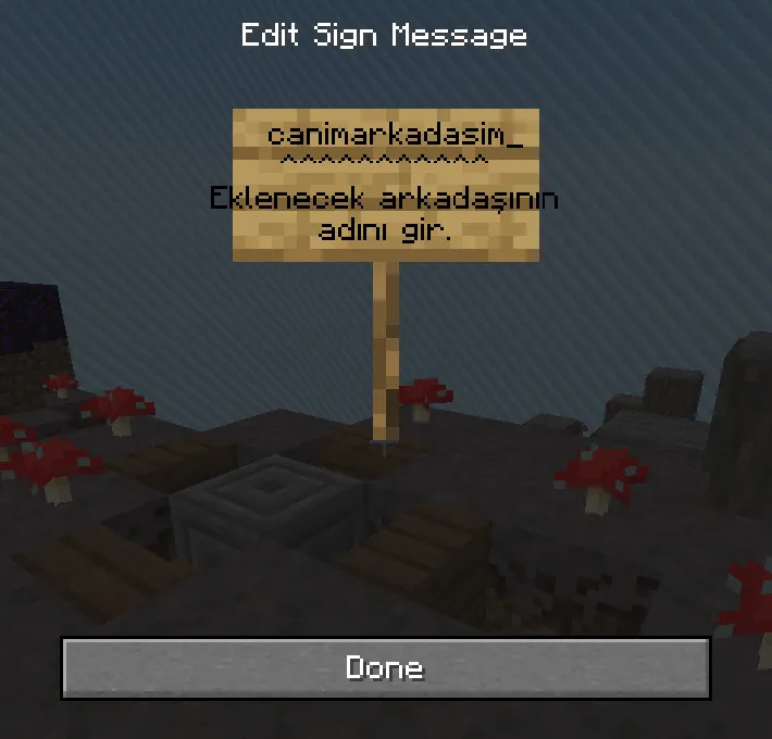 Sign GUI